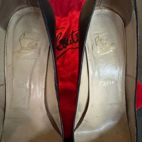 Christian Louboutin Simple pump 85mm black kid leather - Picture 4 of 10